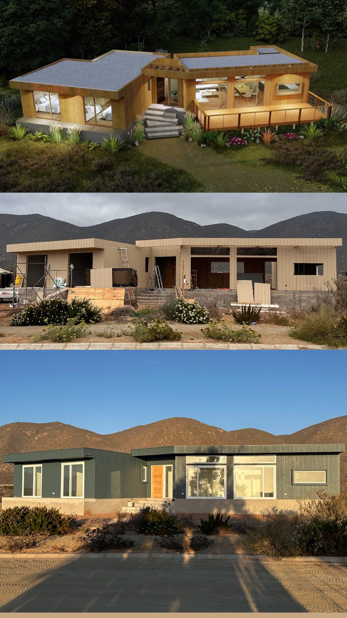 Vivienda de un nivel desarrollada por DOGA Constructora